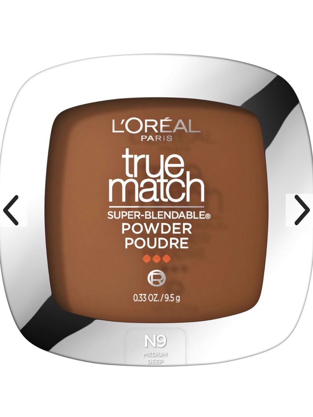 L'Oreal True Match Powder - Warm Brown Shade